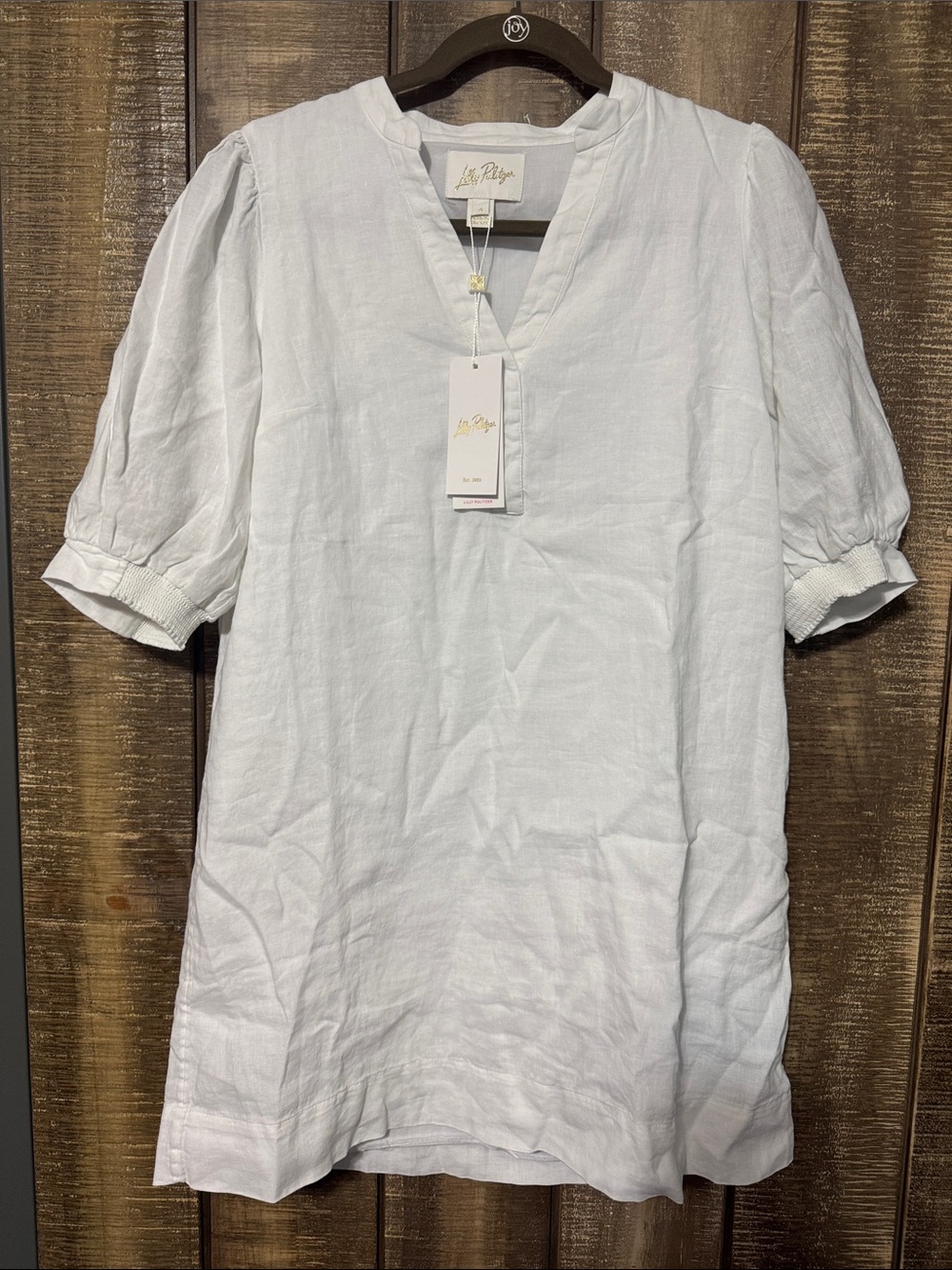 Lilly Pulitzer white lagoon linen dress Style